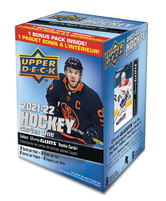 2021-22 Upper Deck Series 1 Hockey Blaster Box (Pre-Order) - Miraj Trading