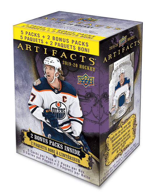 2019-20 Upper Deck Artifacts Hockey Blaster Box - BigBoi Cards