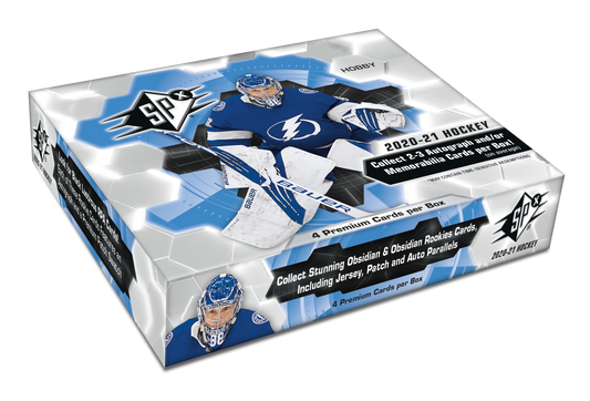 2020-21 Upper Deck SPX Hockey Hobby Box - Miraj Trading