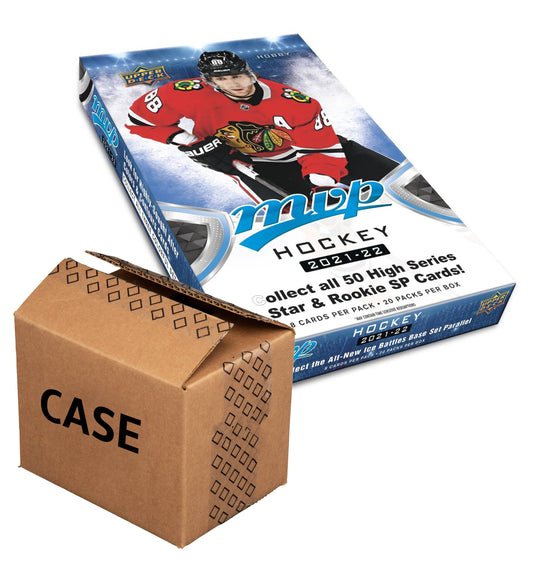 2021-22 Upper Deck MVP Hockey Hobby Case (Case of 20 Boxes) (Pre-Order) - Miraj Trading