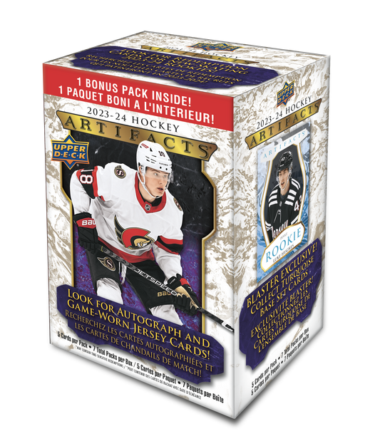 2023-24 Upper Deck Artifacts Hockey Blaster Box - Miraj Trading