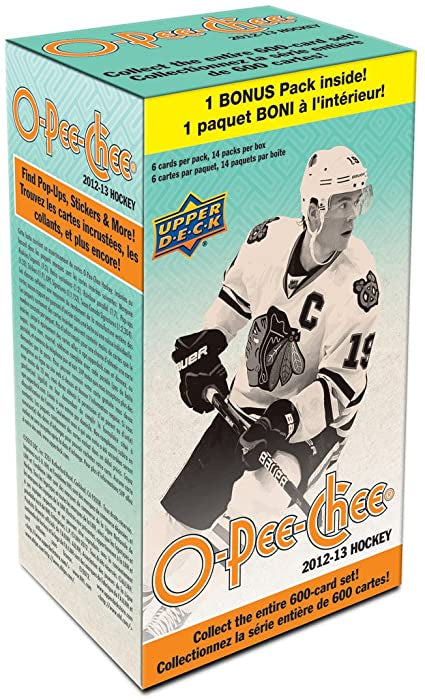 2012-13 Upper Deck O Pee Chee Hockey Blaster Box - Miraj Trading