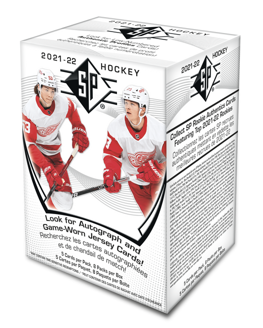 2021-22 Upper Deck SP Hockey Sealed Blaster Box - Miraj Trading