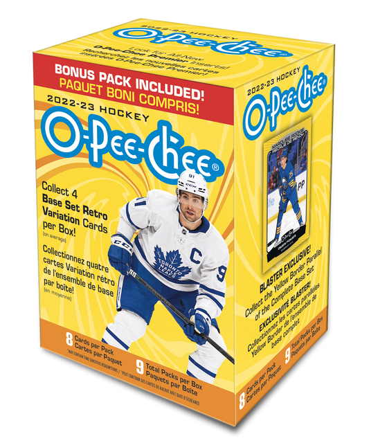 2022-23 Upper Deck O-Pee-Chee Hockey Blaster Box (Pre-Order) - Miraj Trading