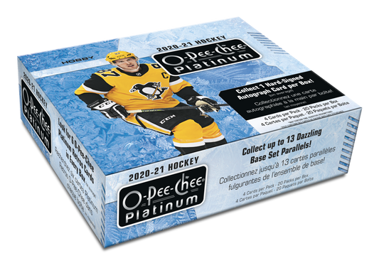 2020-21 Upper Deck O-Pee-Chee Platinum Hockey Hobby Box - Miraj Trading