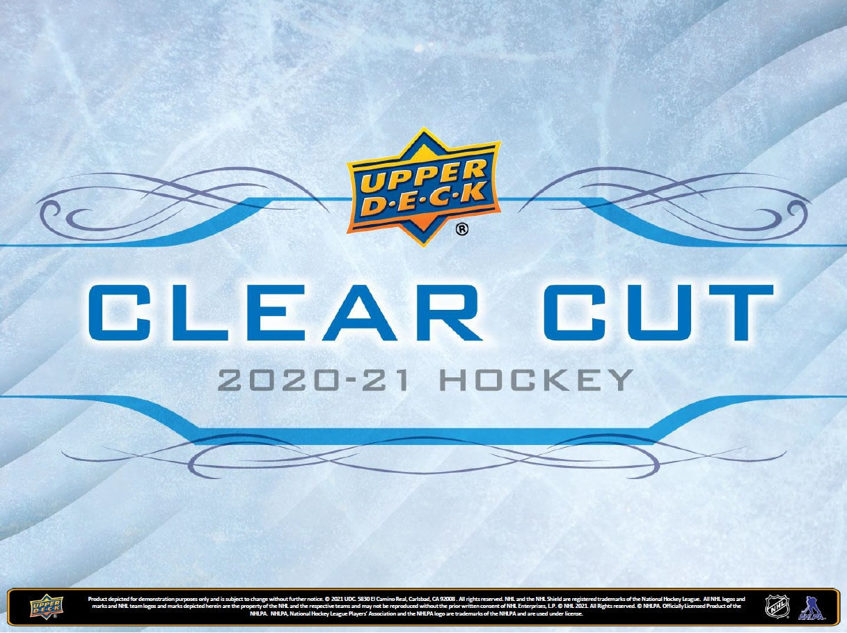 2020-21 Upper Deck Clear Cut Hockey Hobby Case  (Inner Case of 15 Boxes) ( Pre-Order) - Miraj Trading