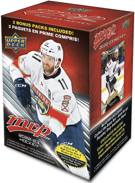 2022-23 Upper Deck MVP Hockey Blaster Box (Pre-Order) - Miraj Trading