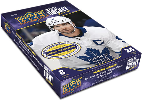 Coffret Hobby Upper Deck Série 2 2020-21