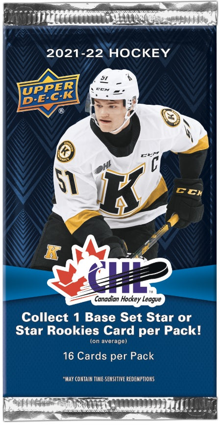 2021-22 Upper Deck CHL Hockey Hobby Box (Coming Soon!) - Miraj Trading