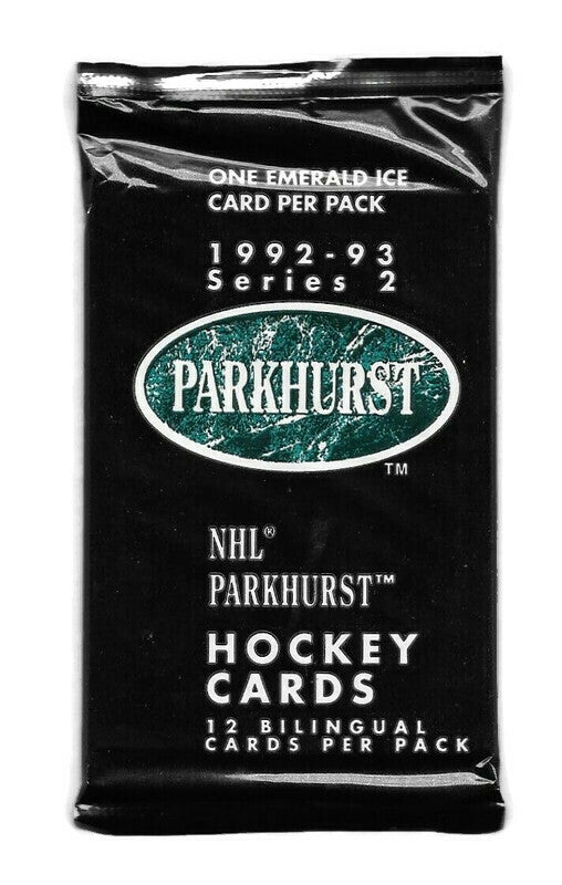 1992-93 Parkhurst Series 2 Hockey Pack (12 Packs a Lot) - Miraj Trading