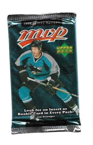 2006-07 upper deck mvp hockey hobby Packs ( Lot of 12 Packs) - Miraj Trading